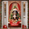 thumbnail image 2 of Colorful Theme Merry Christmas Banner Fun Pet Decorations Christmas Celebration Party Gift Backdrop, 2 of 9
