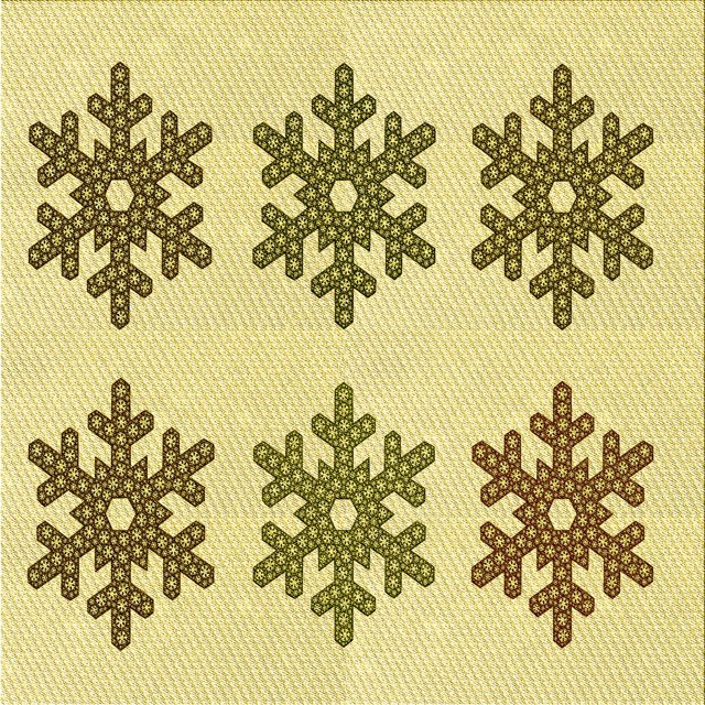 Ahgly Company Machine Washable Indoor Square Transitional Dark Golden Rod Brown Area Rugs, 5' Square