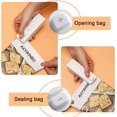 thumbnail image 3 of Jinsinto Mini Sealers Handheld Food Vacuum Sealer Heat Seal 2 in 1 Rechargeable Vacuum Sealer, 3 of 5