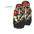 thumbnail image 6 of Yiaed Red Mushrooms Print Car Seat Covers,Universal Auto Seats Protector Fits for Car,SUV Sedan,Truck,Automotive Seat Covers & Accessories(Two packs), 6 of 7