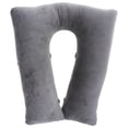 thumbnail image 1 of Almohadilla para asiento de inodoro, tapete para asiento de inodoro, cojín para cómoda Simple y práctico, Universal para pacientes discapacitados, U forma gris, 1 of 7