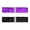 Light Purple&One Other Colors, variant on Women's Shimmer Stretchy Waist Belts Interlock Buckles Sequins Decor Wide Elastic Belts 2 PCS Red&One Other Colors