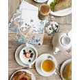 thumbnail image 4 of Blue Beige Coastal Kitchen Dish Towels for Drying Dishes Set of 2, Beach Starfish Summer Eucalyptus Waffle Weave Microfiber Hand Tea Bathroom Towels Quick Dry & Absorbent Towel 15.7x23.6, 4 of 7