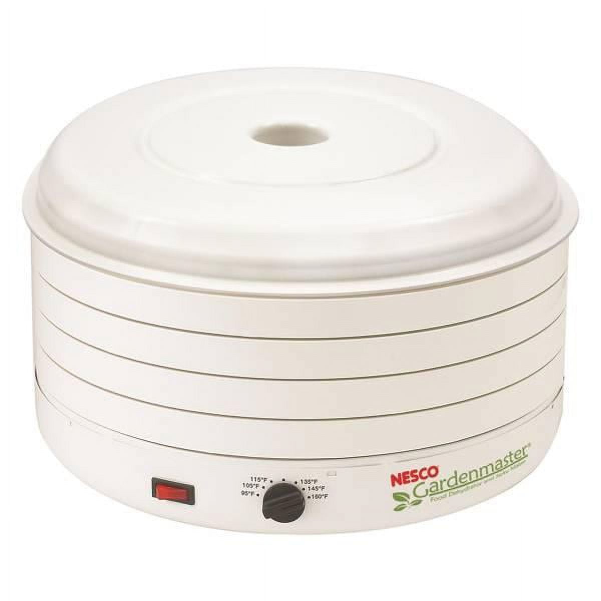 Deshidratador de alimentos Elite Gourmet efd-313b stainless steel trays
