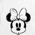 thumbnail image 3 of Disney - Minnie Sketch Cropped Graphic T-Shirt, 3 of 5