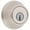 Nickel, variant on Kwikset 660 Single Cylinder Deadbolt in Satin Chrome