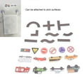thumbnail image 4 of Juguete Del Rompecabezas De La Ciudad De La Tina De Baño, Etiquetas Engomadas Seguras Miniatura Inodoras Del Juguete Del Baño De Los Niños De EVA Para La Tina De Baño, 4 of 7