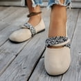 thumbnail image 2 of Lenago Ballet Flats for Women Wide Width Flats Round Toe Slip On Comfortable Daily Shoes Casual Office Work Wedding Comfort Soft Beige Size-8.5, 2 of 10