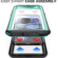 thumbnail image 5 of Ghostek Nautical Galaxy S8 Étui Étanche avec Protecteur d'Écran Protection Extrême Robuste Étui Intégrale, 5 of 5