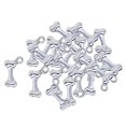 thumbnail image 7 of BLESIYA 6x50x Tibetan Dog Pet Bone Shape Charms Pendant DIY Jewelry Making 6 Pcs, 7 of 7