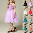 thumbnail image 5 of Tkrady Dress for Girls Spring Summer New Cute Vest Tulle Tutu Dress Casual Princess Dresses, Sizes 1-7 Years, 5 of 5