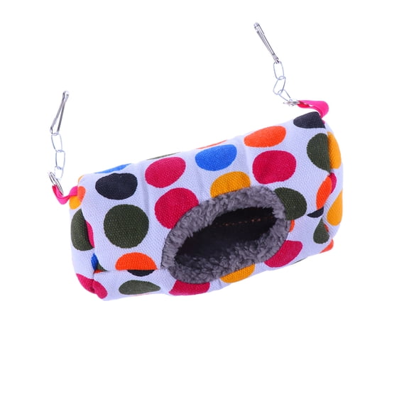 MOKKHNB Cotton Hanging Pet Nest Warm Winter Hammock Bed for Hamsters Small Pets Cozy Shelter