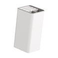thumbnail image 2 of Escurridor de cubiertos, organizador de almacenamiento para la puerta de la cocina, caja para cubiertos de encimera, blanco, 2 of 9