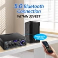 thumbnail image 4 of Amplificador Daakro AK45 Receptor estéreo Bluetooth 5.0 300W, 4 of 8