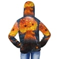 thumbnail image 4 of Cauagu Glowing Mushroom In Forest Print Sun Protection Jacket for Teen,Full-Zipper Long Sleeve Sun Shirts with Pockets UV Hoodie Shirts Outdoor Athletic Jacket-Medium, 4 of 7