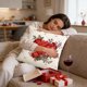 thumbnail image 4 of Yusimy 45 x 45 Inch Valentine's Day Heart Themed Pillowcase with Heart and Flower Print for Sofa Decor for Holiday Decor, 4 of 6