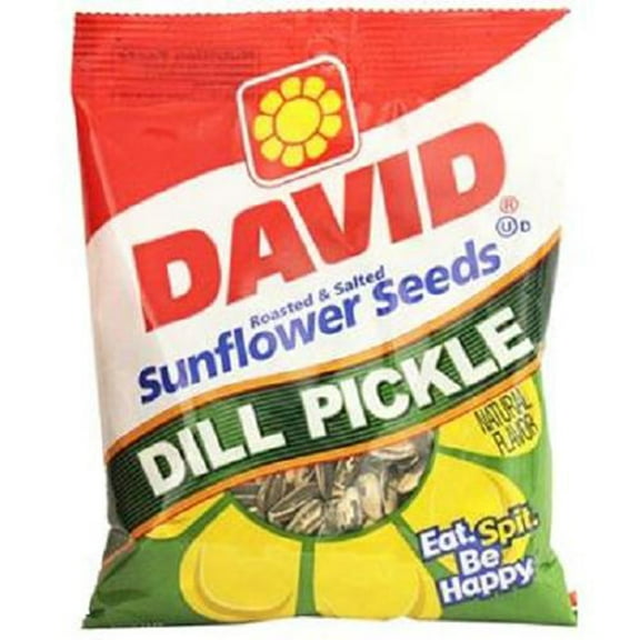 Conagra David Dill Pickle Sunflower Seed, 5.25 Ounce -- 12 per case.
