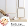 thumbnail image 4 of EeaseCA Tabletop Decor Wood Lotus Ornament Lotus Decor Desktop Adornment Home Decoration, 4 of 8