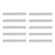 thumbnail image 1 of 10 piezas de soportes rectos planos de fijación de aluminio de 4 x 8 mm para conectar soportes rectos para equipos de ingeniería robótica 3102-0007-0056, 1 of 9
