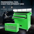thumbnail image 5 of Dawmilon 8-Drawer Rolling Tool Chest with Wheels, Detachable Metal Tool Storage Cabinet, Lockable Garage Tool Cart, Green, 5 of 8