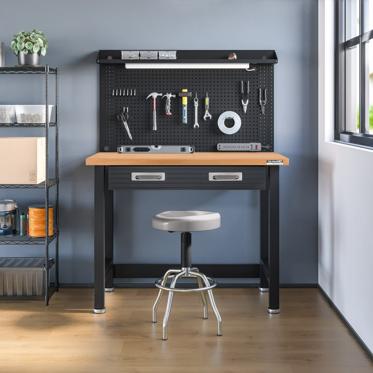 スーパーセール Seville Classics UltraHD Garage Workbench, Commercial Heavy 靴
