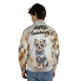 thumbnail image 5 of Happy Anniversary Australian Cattle Dog Celebrates Wedding Love Family Party All Over Print 3D Baseball Jacket Heeler Lover Gifts Bomber Jacket Softball - 01015, 5 of 6