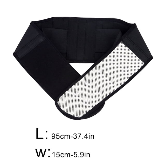 Xihbxyly Protector de Cintura Autocalentable, Cinturón Lumbar de Acero, Transpirable y Antidolor, Diseño de Gran Soporte, Ideal para Entrenamiento de Levantamiento de Pesas, Estilo de Vida Activo, Ta
