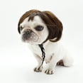 thumbnail image 3 of Wig for Dog, Synthetic Wig for Dogs Pet Headwear for Christmas Eve Festival Party Cosplay Decoration, 3 of 7