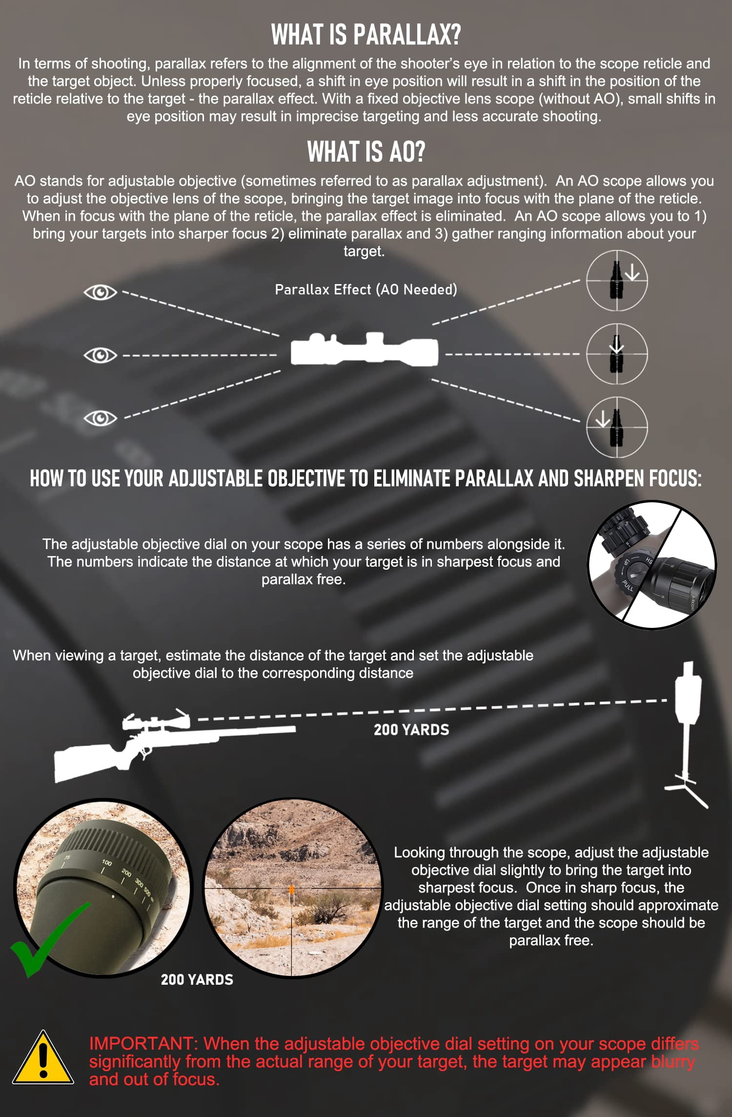 Monstrum Panzer 3-9x40 Rifle Scope with AO Adjustable Objective and Offset Scope Mount | FMR2 Reticle