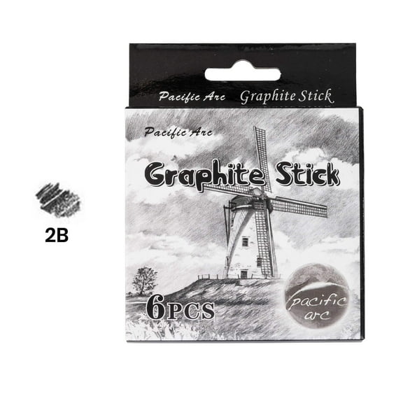 Graphite Stick: open stock, artists - 6/box