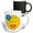 Multicolor, variant on 3drose, Injured Booboo Yellow Smiling Face, 15oz Two-tone Yellow Mug