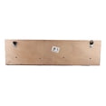 thumbnail image 2 of 20"L Rustic Western Country Bull Cow Horns With Gems Wall Hooks Wooden Plaque, 2 of 4