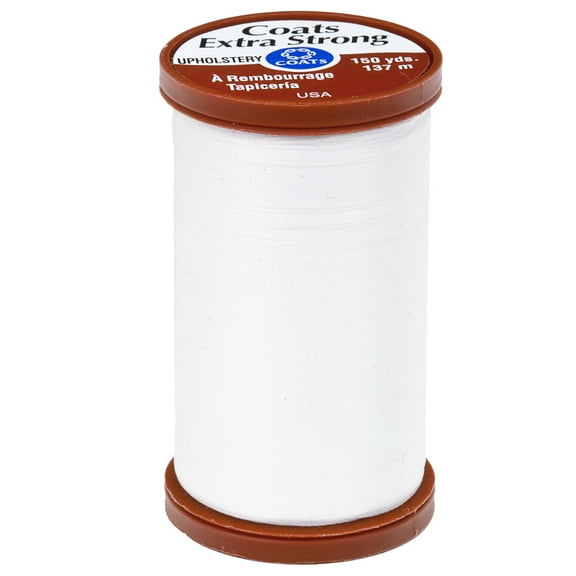 Coats Extra Strong Upholstery Thread 150yd-White