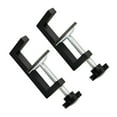 thumbnail image 6 of 2Pcs 10-57Mm Reversible Woodworking C-Clamp For Wood Plastic Cutting Drilling Metal Clamp Vise With Extended Base Design, 6 of 10