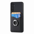 thumbnail image 2 of Allytech for Galaxy Note 20 Case with Cards Holder, Rotating Ring Stand Slim Fit Wallet Back Cover Bumper Shockproof Phone Case for Samsung Galaxy Note 20 - Black, 2 of 13