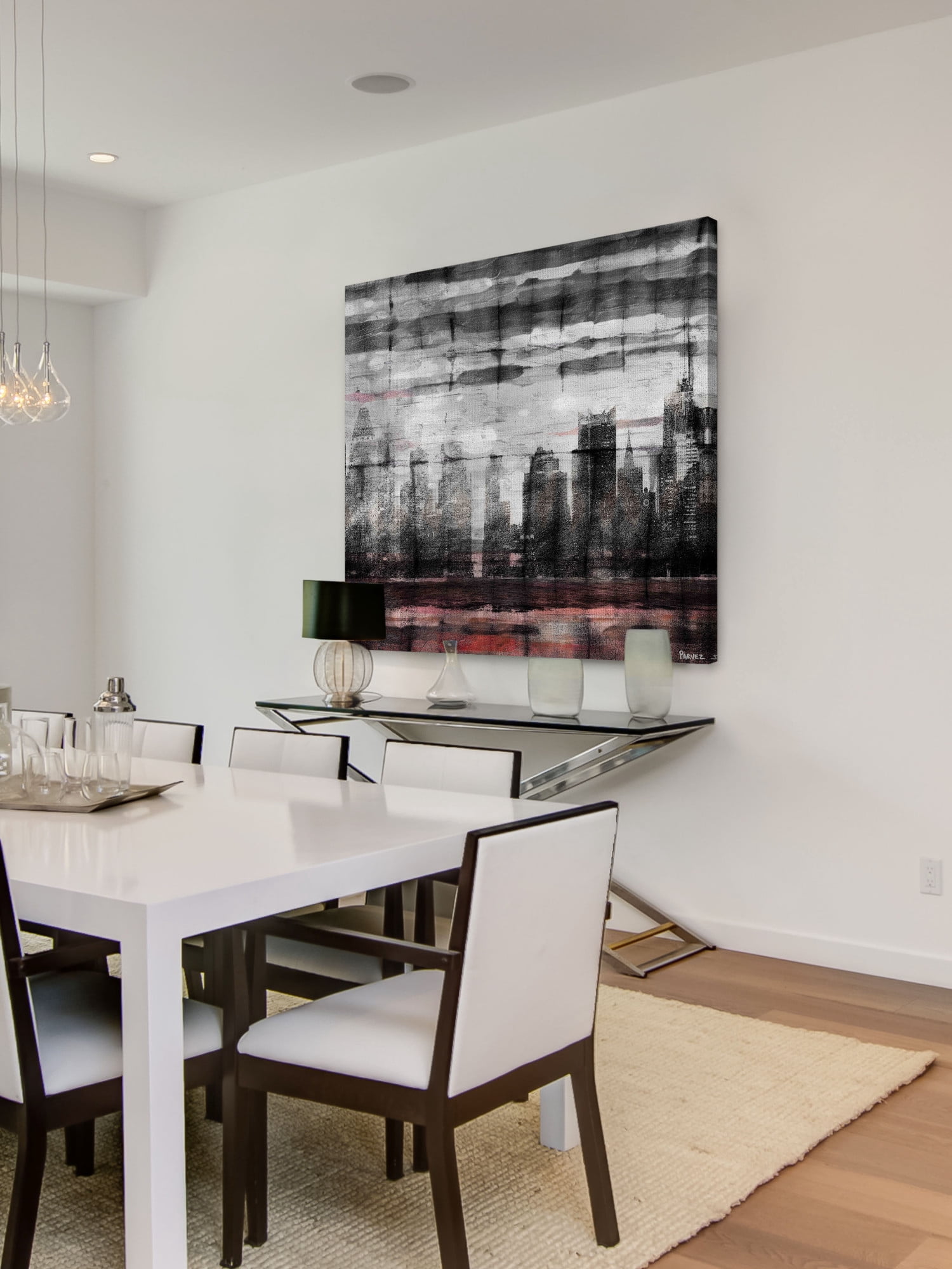 Parvez Taj "Bold City" Print on Canvas