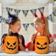 thumbnail image 2 of Ounissouiy Bolsa de dulces de Halloween para niños, gran capacidad, alimentada por , reutilizable, lavable, resistente al desgarro, diseño de Kits de decoración para fiestas Tipo 1, 2 of 6