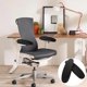 thumbnail image 2 of Gaming Chair Armrest Pad Replacement Office Chair Arm Covers Rest Easy Install Armchair Pads Black Ref: 3532, 2 of 5
