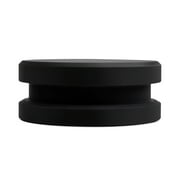 Fluance HiFi Vinyl Record Weight Stabilizer High Mass 760 gram Steel LP Disc Turntable Accessory with Antiresonance Rubberized Coating and Protective Velvet Pad for Vibration Damping (RW03)
