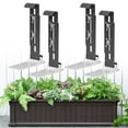 thumbnail image 6 of Window Box Holder without Drilling-4pcs Invisible Window Sill Flower Box Holder, 6 of 7
