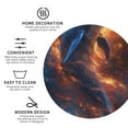 thumbnail image 3 of Kdxio Cool Dolphin Funny Coasters,4 Pcs Leather Coasters,Housewarming Gifts,Protect Furniture from Water Marks Scratch and Damage, 3 of 6