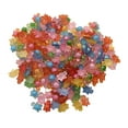 thumbnail image 4 of 100 piezas Tortugas marinas luminosas Charmas de cuentas Figuras en miniatura que brillan en las figuras de tortuga oscura para decoraciones de L, 4 of 8
