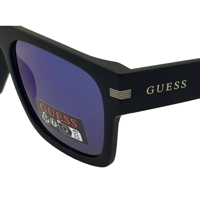 Guess Y2K Slim Rectangular Sunglasses Guess Y2k Vintage Wrap Around Sunglasses. Thick Pearlised  main image 4