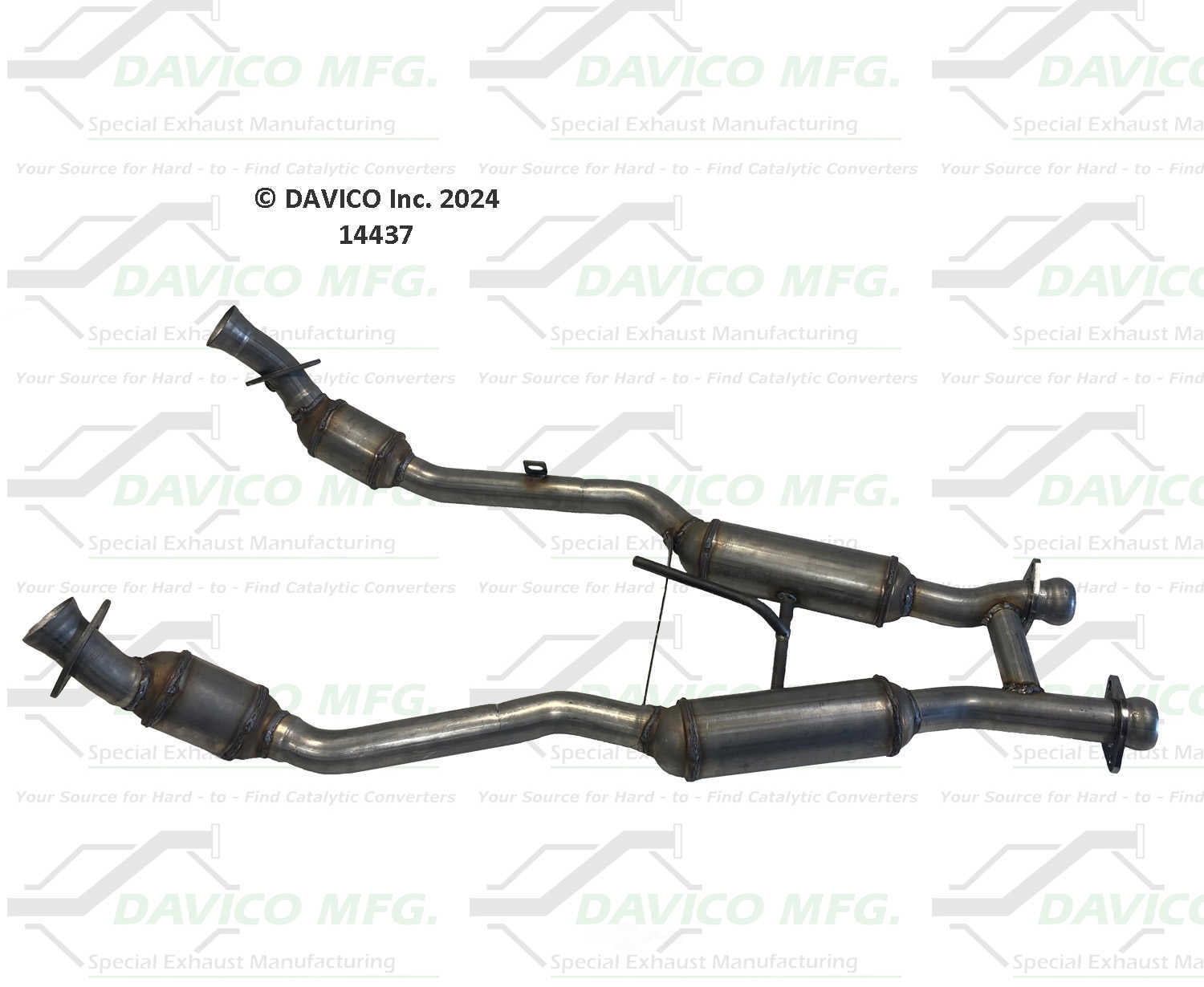 Davico Mfg 14437 Direct-Fit Catalytic Converter