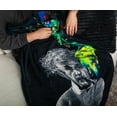 thumbnail image 6 of Albert Einstein Smoke Galaxy Lightweight Fleece Throw Blanket | 45 x 60 Inches, 6 of 8