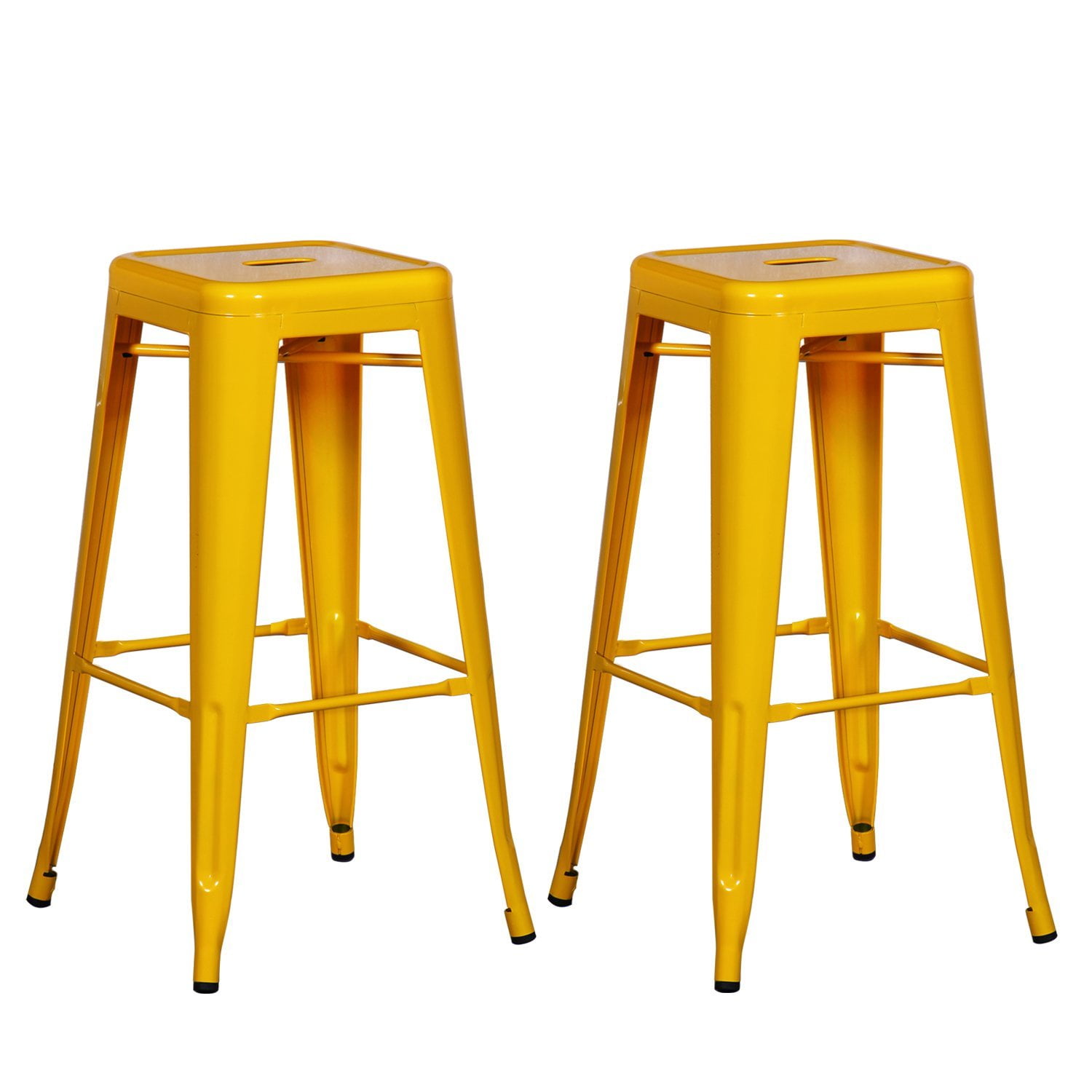 yellow stools furniture kitchen adeco yellow 30inch metal bar stools set of 2 walmartcom yellow stools furniture kitchen adeco yellow 30inch metal bar stools set of 2 walmartcom