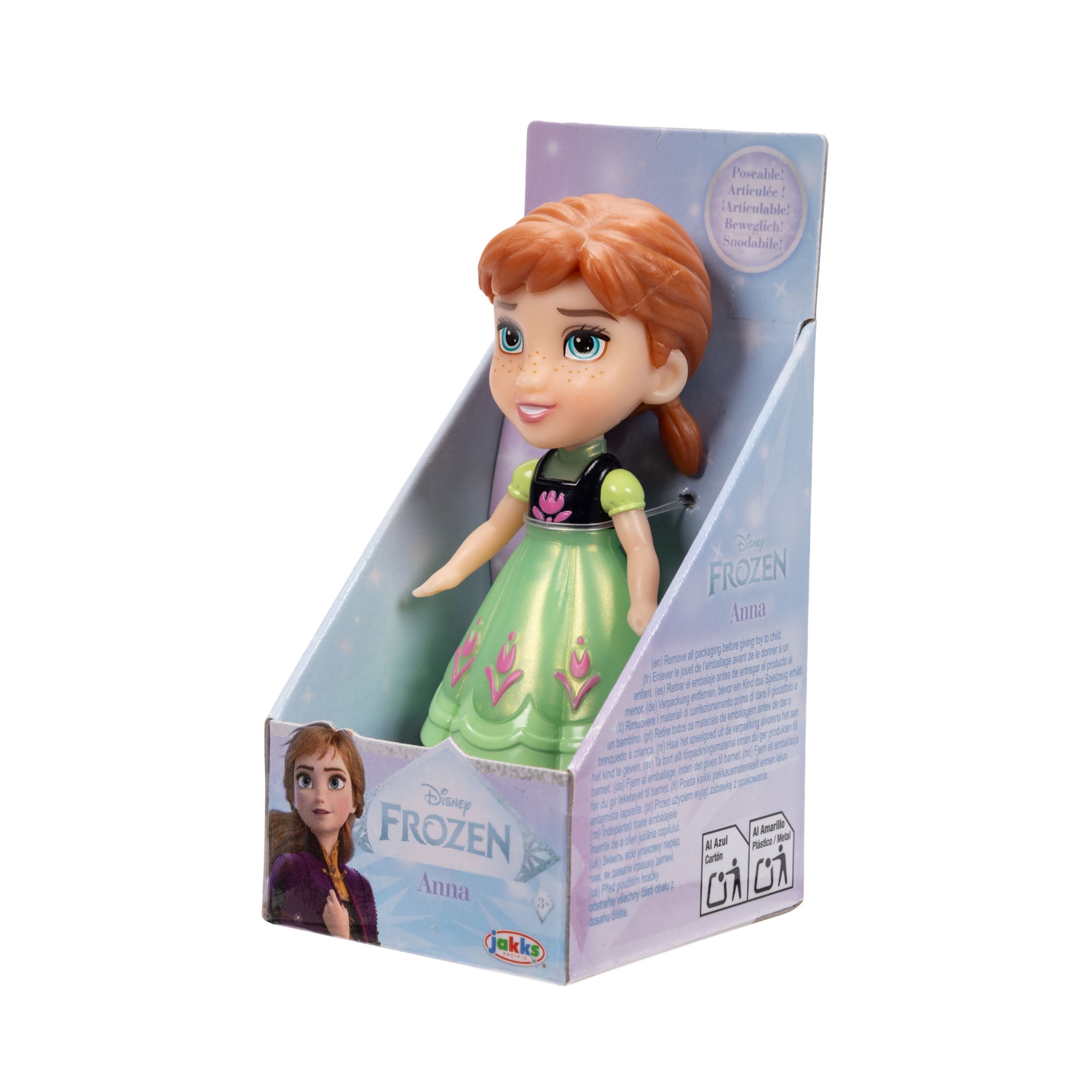 Disney Frozen Anna Doll 3 Inch Collectible Toy Figure
