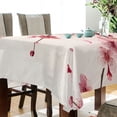 thumbnail image 3 of JSTEL Pink Cherry Blossom Flower Floral 5 Table Cloth Rectangle 60 x 90 Inch Tablecloth Anti Wrinkle Table Cover for Dining Kitchen Parties, 3 of 6