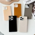 thumbnail image 5 of Étui Carrée pour iPhone 13 Mini - Mince, Mate, Couleur Unie, Neutres Intemporels, Anti-Rayures, Antichoc - Compatible, 5 of 5