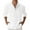 White, variant on Bcfgryg Mens Spring Summer Loose Stand Solid Pocket Long Sleeve Pullover Shirt Men's Slim Fit Dress Shirts